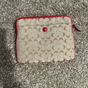 Coach iPad case